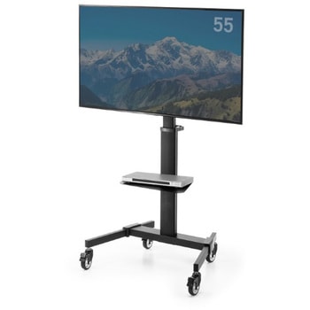 液晶ディスプレイスタンド_37～75型対応_回転機能付き サンワサプライ