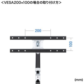 変換金具_液晶ディスプレイスタンド用 サンワサプライ