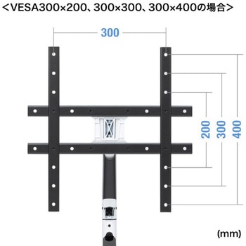 変換金具_液晶ディスプレイスタンド用 サンワサプライ