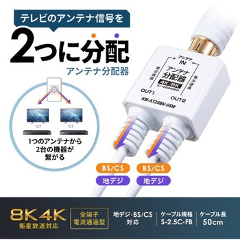分配器_アンテナ用 サンワサプライ