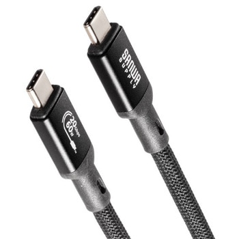 USB TypeCケーブル_USB 20Gbps_PD60W対応 サンワサプライ