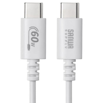 USB TypeCケーブル_USB2.0_PD60W対応 サンワサプライ