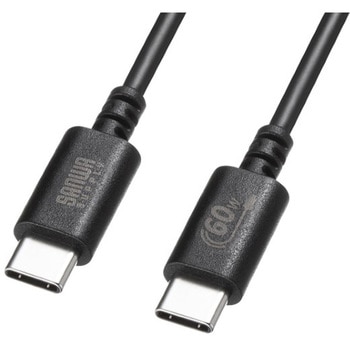 USB TypeCケーブル_USB2.0_PD60W対応 サンワサプライ