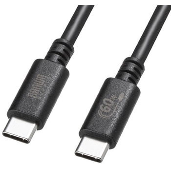 USB TypeCケーブル_USB2.0_PD60W対応 サンワサプライ