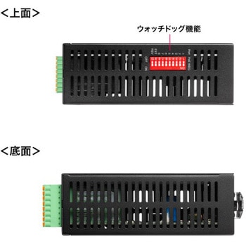PoEスイッチングハブ_Giga対応_産業用(高耐久/8ポート) サンワサプライ