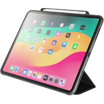タブレットケース_iPad Pro 13インチ_タッチペン収納ポケット付き サンワサプライ