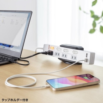 ハンガー_バッグ用_タップホルダー付き サンワサプライ
