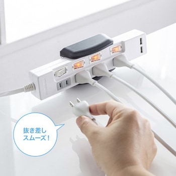 ハンガー_バッグ用_タップホルダー付き サンワサプライ