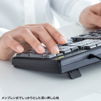 キーボード_ケーブル_プログラマブル サンワサプライ