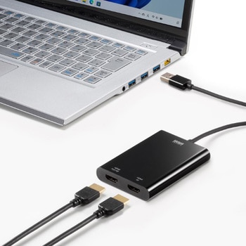 USB変換アダプタ_USB3.2-HDMI_4K対応 サンワサプライ