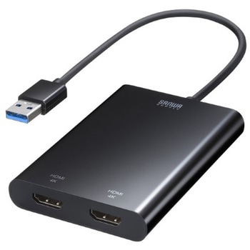 USB変換アダプタ_USB3.2-HDMI_4K対応 サンワサプライ