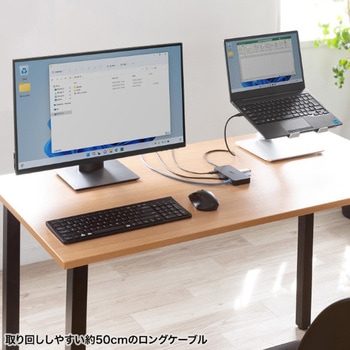 ドッキングステーション_USB TypeC サンワサプライ