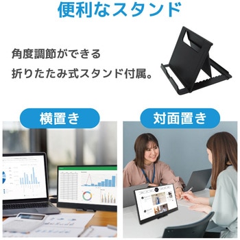 13.3インチ液晶モバイルモニター 200万画素 スピーカー内蔵 ブロードウォッチ