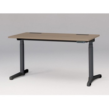 トイロデスク 平エッジ インジケータ―付昇降スイッチタイプ 塗装脚 W1400×D675<配送時組立サービス付> - イトーキ