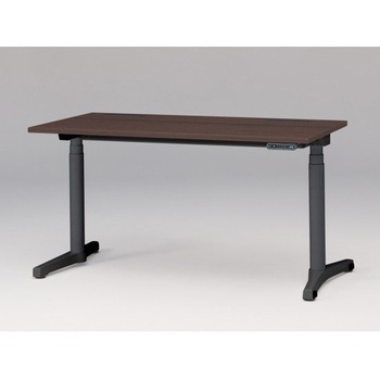 トイロデスク 平エッジ インジケータ―付昇降スイッチタイプ 塗装脚 W1400×D675<配送時組立サービス付> - イトーキ