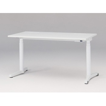 トイロデスク 平エッジ インジケータ―付昇降スイッチタイプ 塗装脚 W1400×D675<配送時組立サービス付> - イトーキ