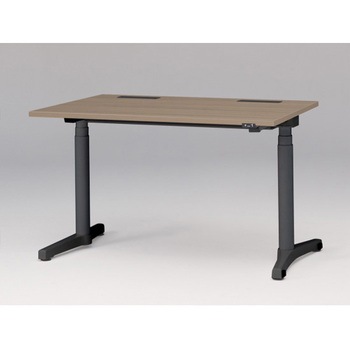 トイロデスク 平エッジ 昇降スイッチタイプ 塗装脚 W1200×D775<配送時組立サービス付> イトーキ