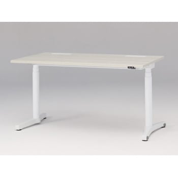 トイロデスク 平エッジ 昇降スイッチタイプ 塗装脚 W1400×D775<配送時組立サービス付> イトーキ