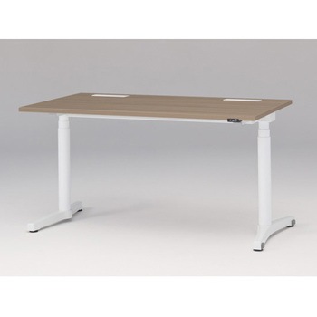 トイロデスク 平エッジ 昇降スイッチタイプ 塗装脚 W1400×D775<配送時組立サービス付> イトーキ