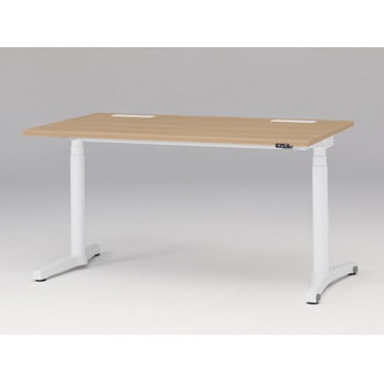 トイロデスク 平エッジ 昇降スイッチタイプ 塗装脚 W1400×D775<配送時組立サービス付> イトーキ