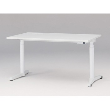 トイロデスク 平エッジ インジケータ―付昇降スイッチタイプ 塗装脚 W1400×D775<配送時組立サービス付> イトーキ