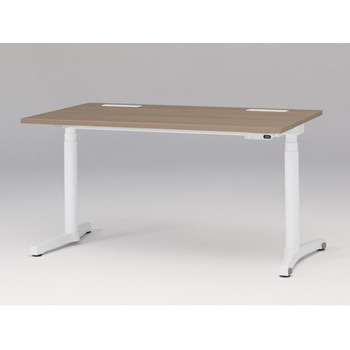 トイロデスク 平エッジ インジケータ―付昇降スイッチタイプ 塗装脚 W1400×D775<配送時組立サービス付> イトーキ