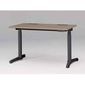 トイロデスク ラウンドエッジ インジケータ―付昇降スイッチタイプ 塗装脚 W1200×D675<配送時組立サービス付> イトーキ