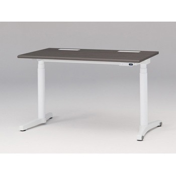 トイロデスク ラウンドエッジ インジケータ―付昇降スイッチタイプ 塗装脚 W1200×D675<配送時組立サービス付> イトーキ