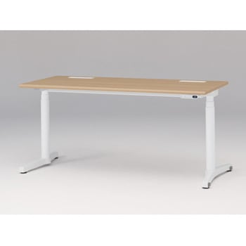 トイロデスク ラウンドエッジ インジケータ―付昇降スイッチタイプ 塗装脚 W1600×D675<配送時組立サービス付> イトーキ