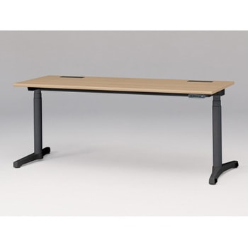 トイロデスク ラウンドエッジ インジケータ―付昇降スイッチタイプ 塗装脚 W1800×D675<配送時組立サービス付> イトーキ