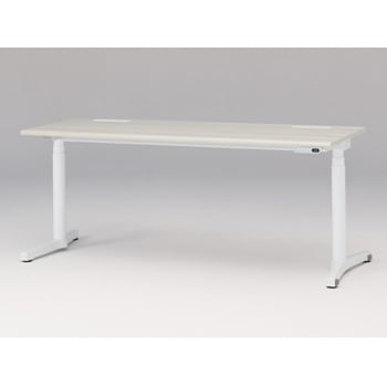 トイロデスク ラウンドエッジ インジケータ―付昇降スイッチタイプ 塗装脚 W1800×D675<配送時組立サービス付> イトーキ