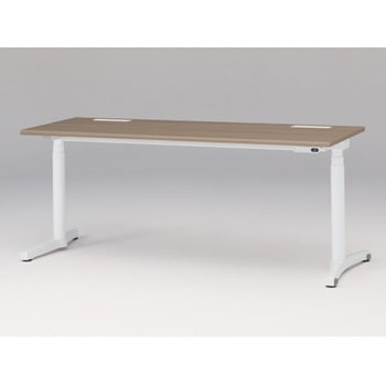 トイロデスク ラウンドエッジ インジケータ―付昇降スイッチタイプ 塗装脚 W1800×D675<配送時組立サービス付> イトーキ