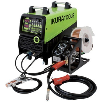 フルデジタル制御半自動溶接機(ラピッドグラスISK-RG6B付) IKURATOOLS(育良精機)