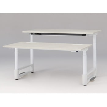 トイロツインデスク 平エッジ インジケータ―付昇降スイッチタイプ 塗装脚 W1600×D1600<配送時組立サービス付> イトーキ