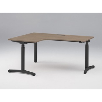 トイロ 90度オペレーションデスク 昇降スイッチタイプ 塗装脚 W1600×D1200<配送時組立サービス付> - イトーキ