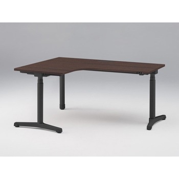 トイロ 90度オペレーションデスク 昇降スイッチタイプ 塗装脚 W1600×D1200<配送時組立サービス付> - イトーキ