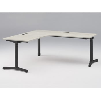 トイロ 90度オペレーションデスク 昇降スイッチタイプ 塗装脚 W1800×D1800<配送時組立サービス付> イトーキ