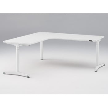 トイロ 90度オペレーションデスク 昇降スイッチタイプ 塗装脚 W1800×D1800<配送時組立サービス付> イトーキ