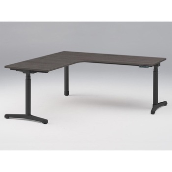 トイロ 90度オペレーションデスク インジケータ―付昇降スイッチタイプ 塗装脚 W1800×D1800<配送時組立サービス付> イトーキ