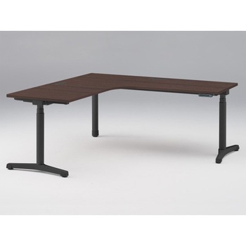 トイロ 90度オペレーションデスク インジケータ―付昇降スイッチタイプ 塗装脚 W1800×D1800<配送時組立サービス付> イトーキ