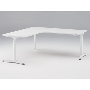 トイロ 90度オペレーションデスク インジケータ―付昇降スイッチタイプ 塗装脚 W1800×D1800<配送時組立サービス付> イトーキ