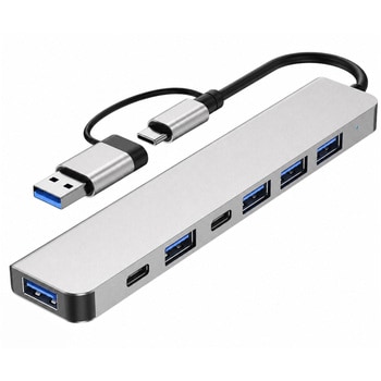 7in1 USBハブ デュアルポート (USB-A・USB-C) MCY TOOL