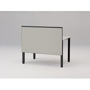 アクトリンク パーソナルテーブル用フロントパネル フレームタイプ W1200用 机上H320 布地FR<配送時組立サービス付> イトーキ