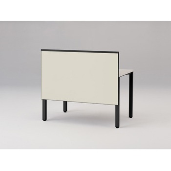 アクトリンク パーソナルテーブル用フロントパネル フレームタイプ W1200用 机上H320 布地FR<配送時組立サービス付> イトーキ