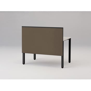 アクトリンク パーソナルテーブル用フロントパネル フレームタイプ W1200用 机上H320 布地FR<配送時組立サービス付> イトーキ