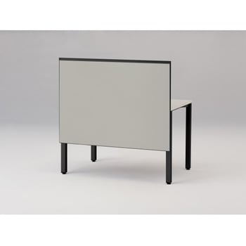 アクトリンク パーソナルテーブル用フロントパネル フレームタイプ W1200用 机上H450 布地FR<配送時組立サービス付> イトーキ
