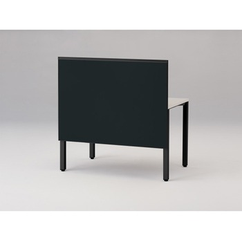 アクトリンク パーソナルテーブル用フロントパネル フレームタイプ W1200用 机上H450 布地FR<配送時組立サービス付> イトーキ