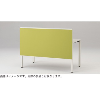 アクトリンク パーソナルテーブル用フロントパネル フレームタイプ W1600用 机上H450 不織布FY<配送時組立サービス付> イトーキ