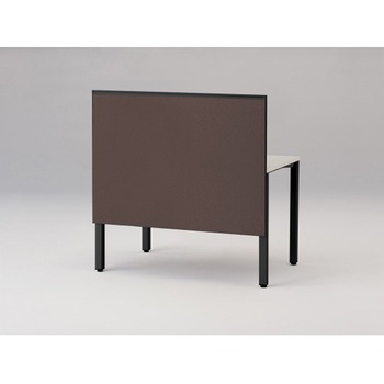 アクトリンク パーソナルテーブル用フロントパネル フレームタイプ W1200用 机上H450 布地C<配送時組立サービス付> イトーキ