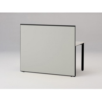 アクトリンク パーソナルテーブル用フロントロングパネル フレームタイプ W1400用 机上H450 布地FR<配送時組立サービス付> イトーキ
